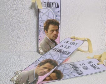 SUPERNATURAL Bookmark, Castiel