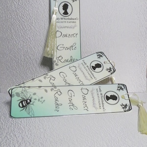Bridgerton, Lady Whistledown, Bookmark