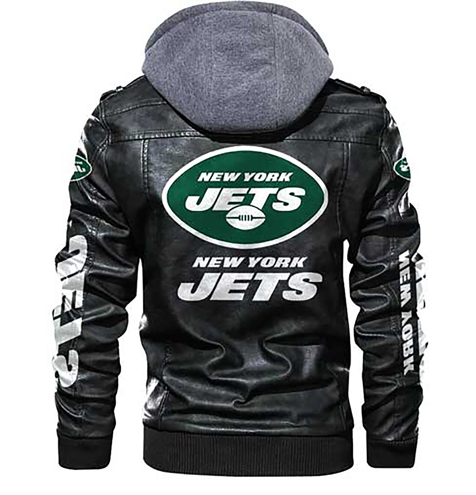 New York Jets New Men's Women's Leather Jackets Autumn Etsy