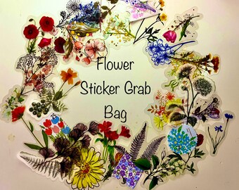 Flower/Plant Sticker Grab Bag