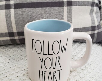 Rae Dunn Follow Your Heart Mug Collection