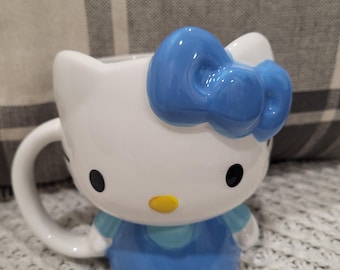 Hello Kitty Blue Dress & Blue Bow 20oz Mug HK Collection