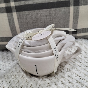 Rae Dunn Measuring Cups With Tea Pot Handles Farm House Collection