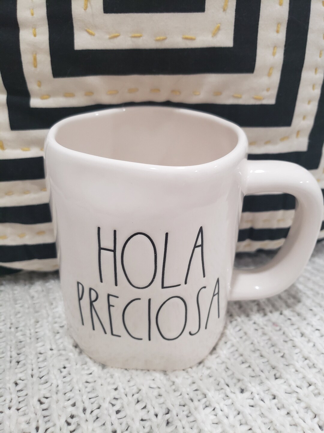 Rae Dunn HOLA PRECIOSA Mug - Ceramic