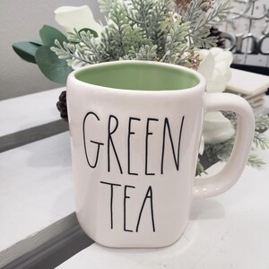 Rae Dunn "GREEN TEA"Mug Tea Collection