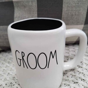 Rae Dunn &quot;Groom&quot; Mug Bridal Collection