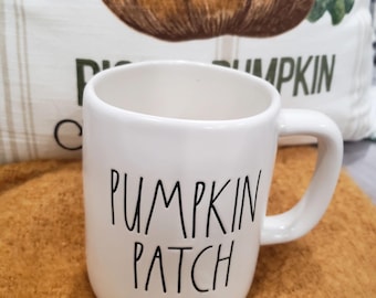 Rae Dunn "Pumpkin Patch" White Mug Collection