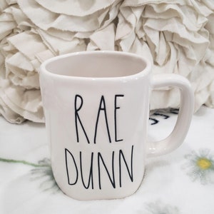 Rae Dunn &quot;Rae Dunn&quot; White Signature Mug Collection