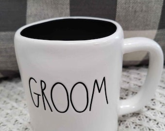 Rae Dunn "Groom" Mug Bridal Collection