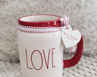 Rae Dunn "Love" Mason Jar Mug Collection