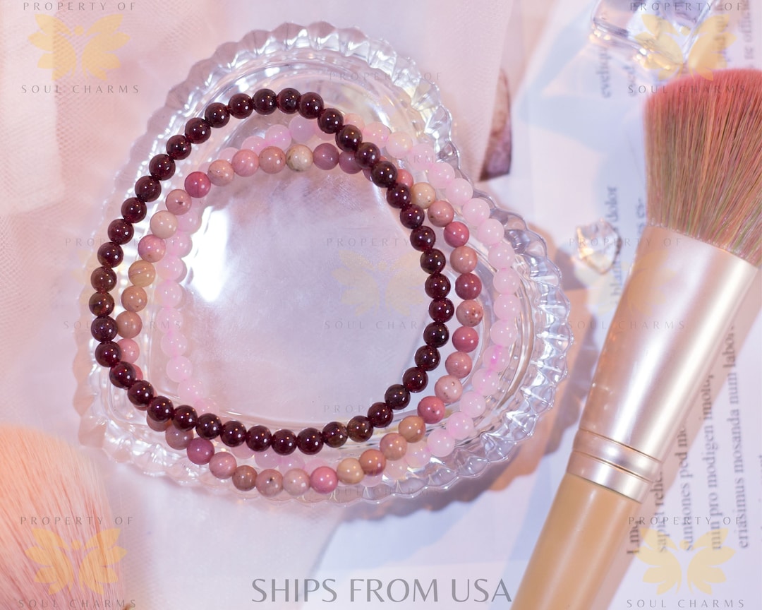 Love Romance Compassion Stackable Dainty Gemstone Crystal Intention ...