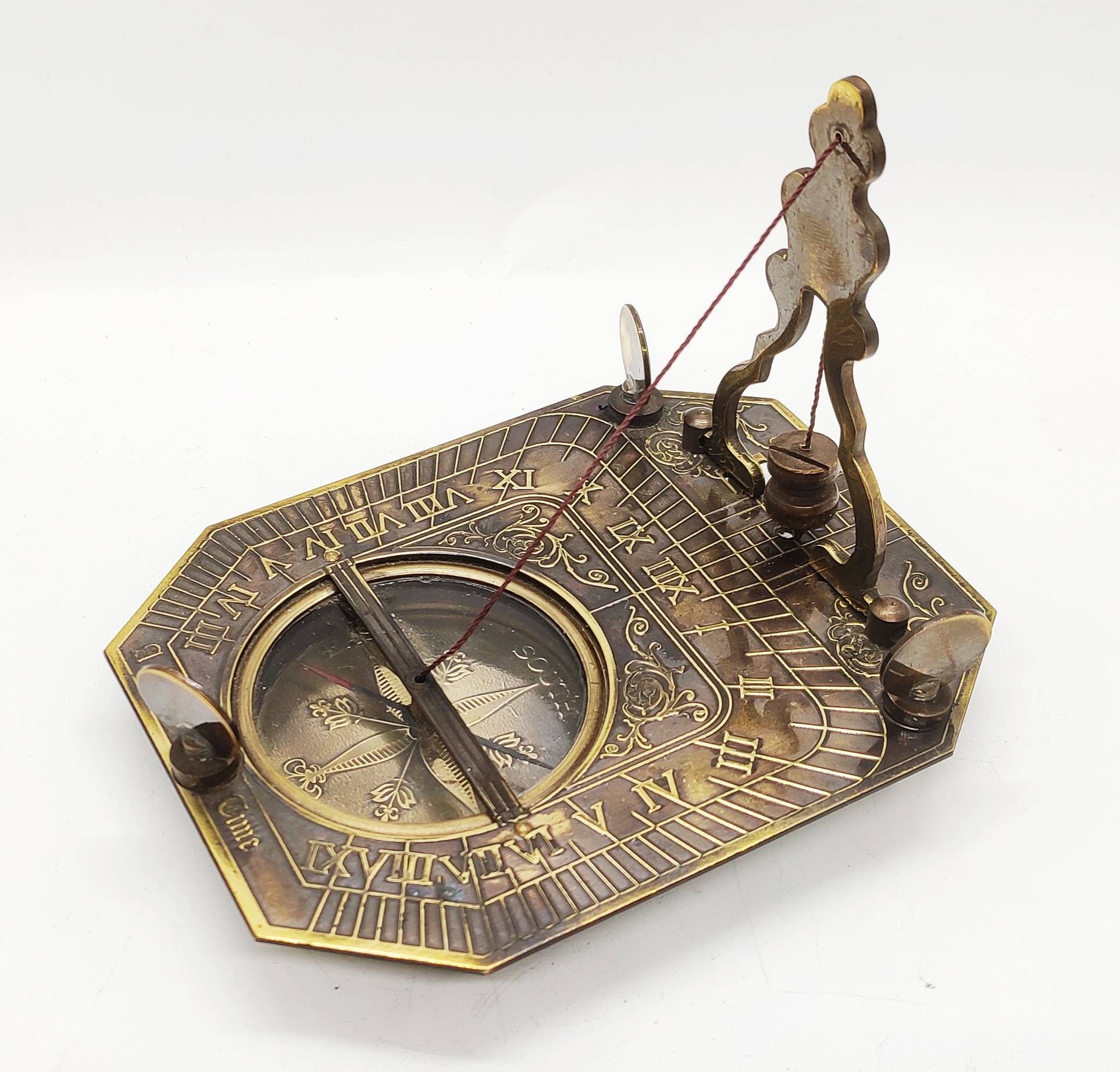 Sports Technology Sports & Outdoors Premium Sundial Compass 2 inches