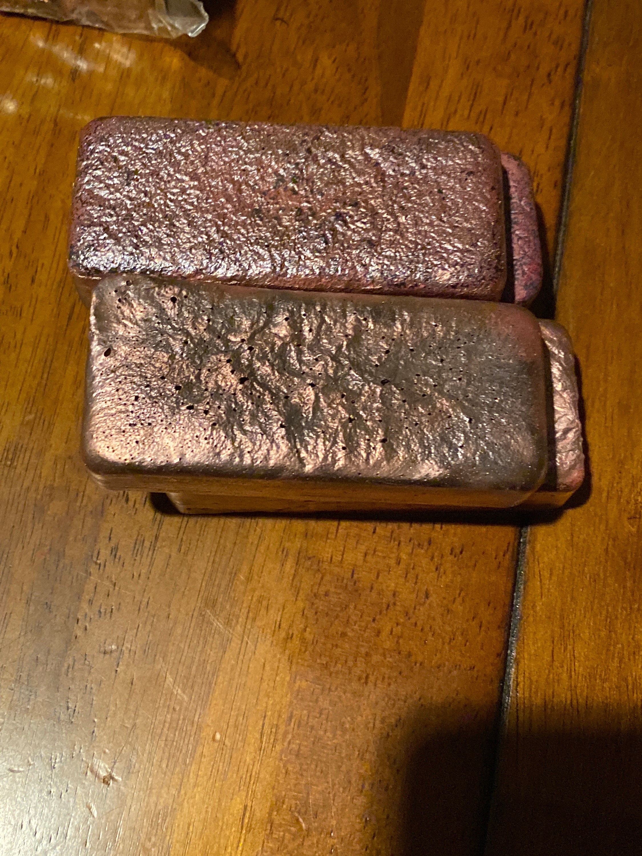 2lbs of Copper ingots Etsy