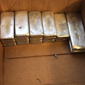 4 Lbs of Zinc ingots