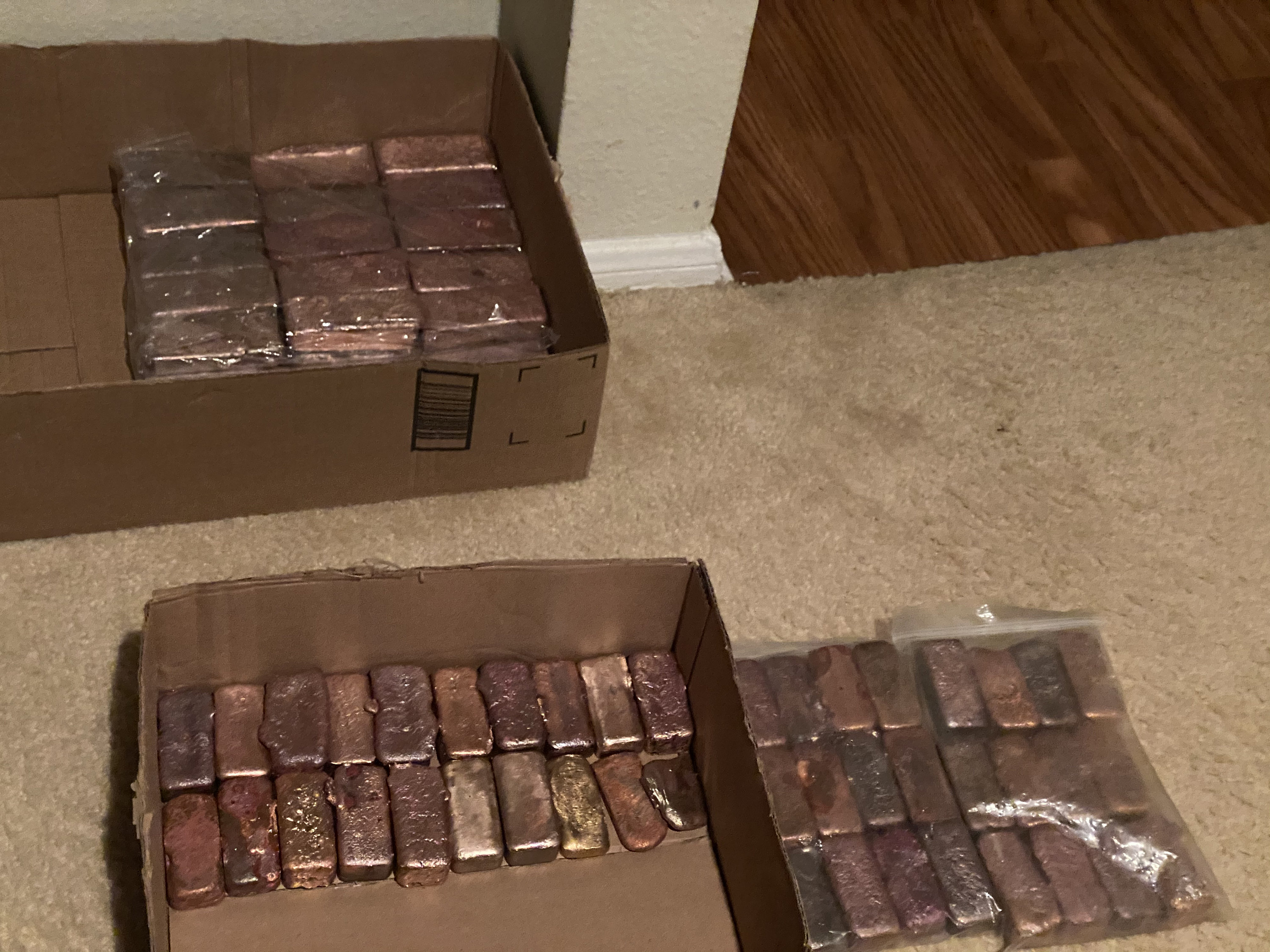 2lbs of Copper ingots Etsy