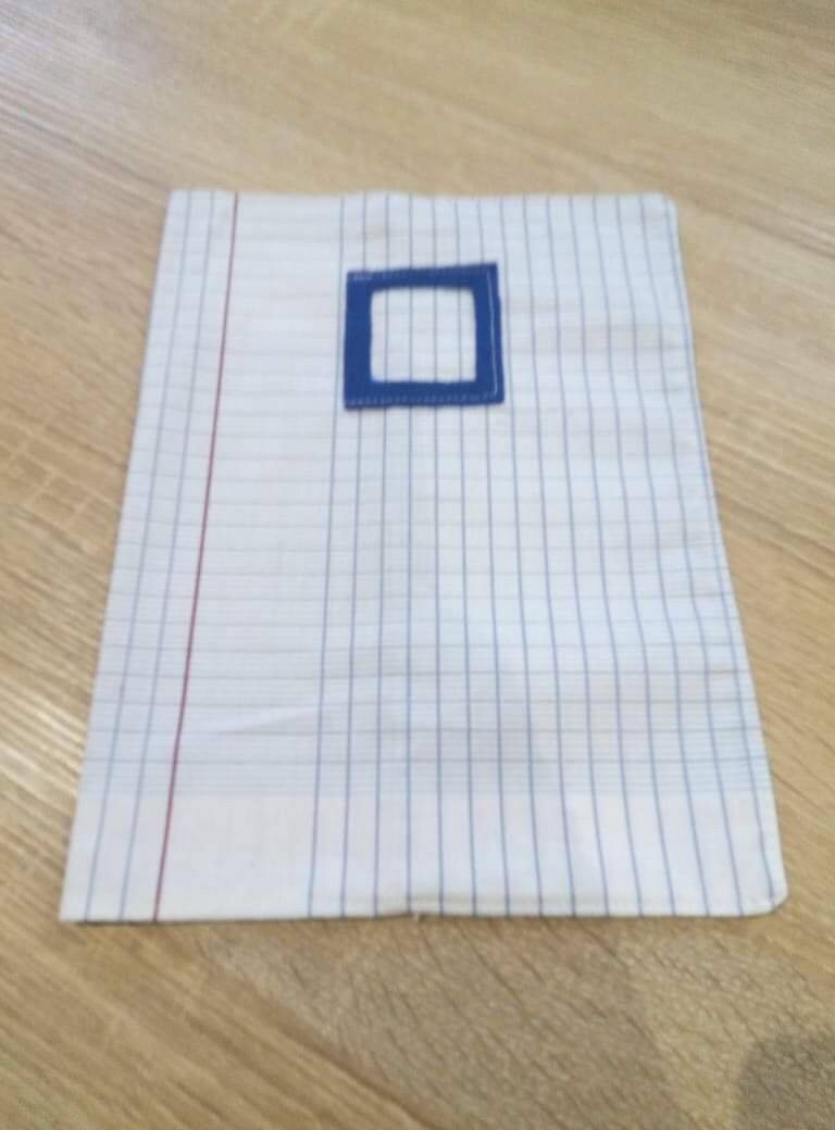 Protège Cahier/Carnet de Santé Personnalisable, Format A5, en Tissus Lavables Idéal Pour Une Démarch