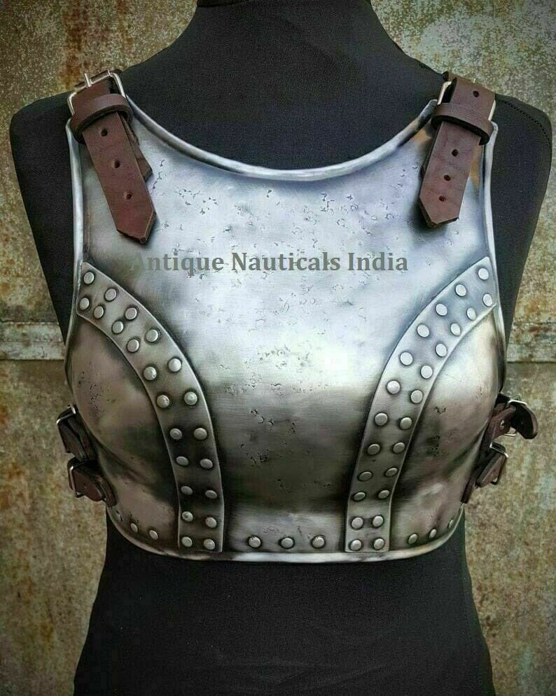 Medieval Cuirass Female Breastplate Armor Wearable Breastplate Etsy