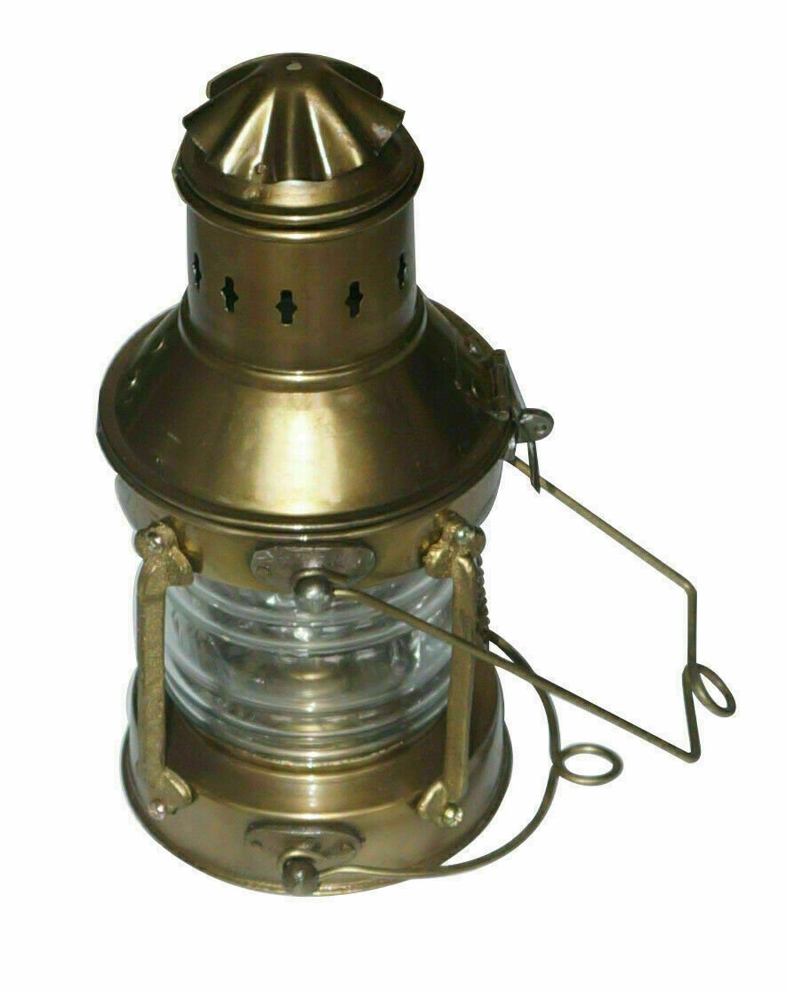 Vintage Ship Lantern Maritime Nautical Oil Kerosene Hanging Etsy