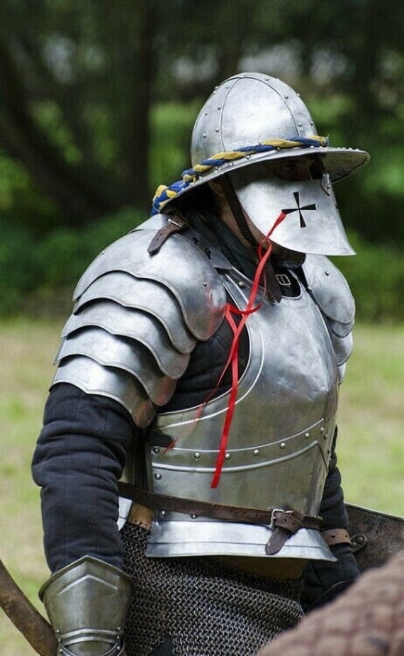 SCA LARP Knight Cuirass Armor Breastplate ~ Medieval Armor warrior Jacket 