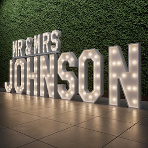 Custom Acrylic Wedding Seating Chart: 3D Lettering, Modern Reception Decor
