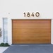 4” to 16” LED House Number, Moder Metal Illuminated Digital House ...