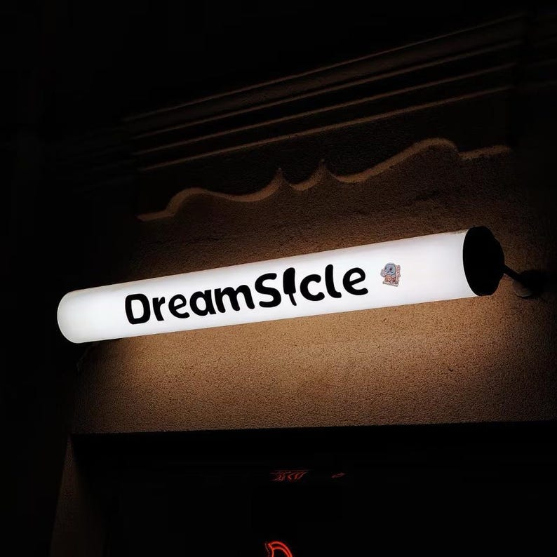 Custom LED Menu Board | Backlit Restaurant Sign | Cafe Ordering Display ...
