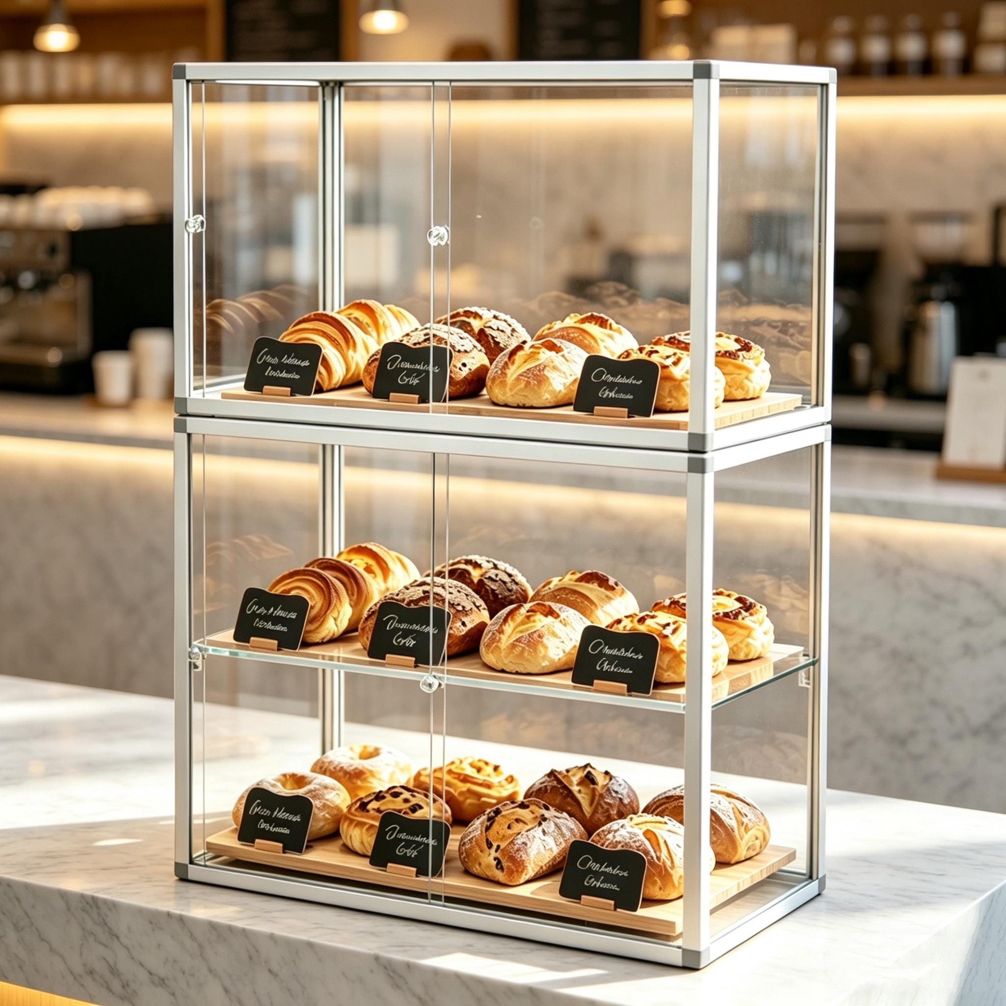 Glass bakery display case - Etsy 日本