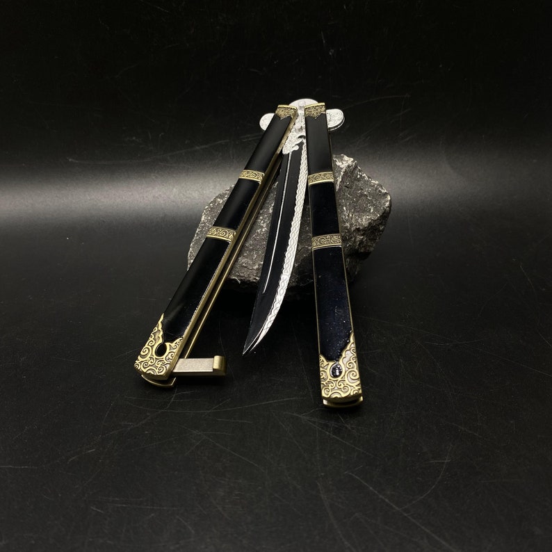 Roronoa Zoro Swords Law Balisongs Shusui Yubashiri Sandai Etsy