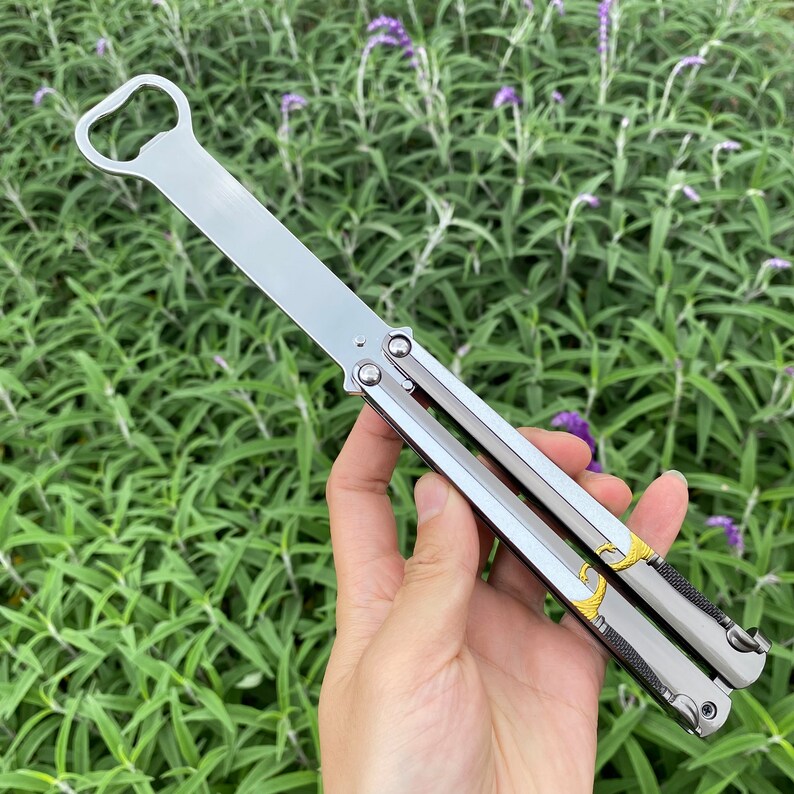 Cool Butterfly Knife Trainer Jaws Balisong Trainer Cutting Etsy