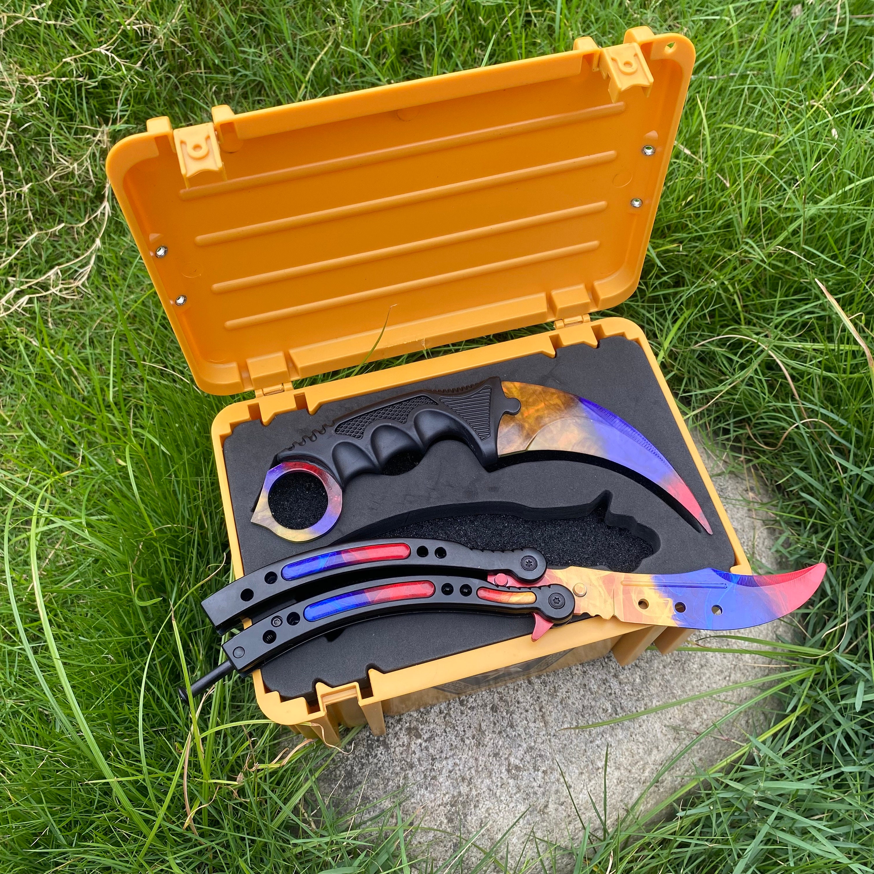 CSGO Marble Fade Butterfly Knife Trainer Marble Fade Karambit Etsy