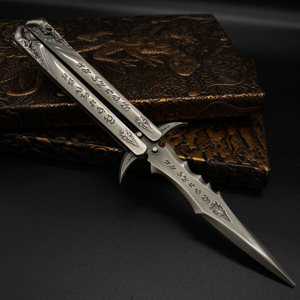 Fake Butterfly Knife Etsy