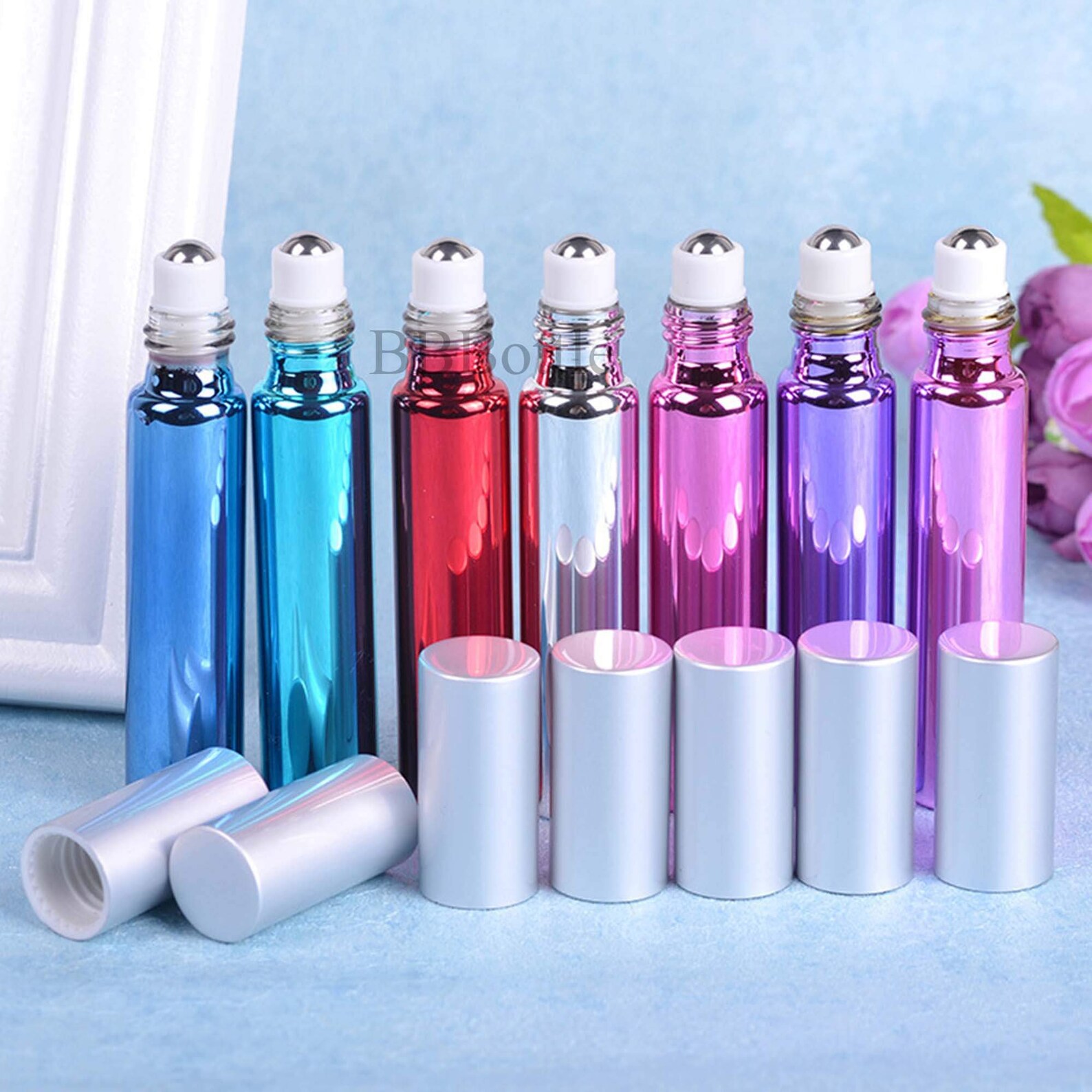 10ML Glass Essential Oil Bottle 3 PCS UV Rollon Perfume Etsy
