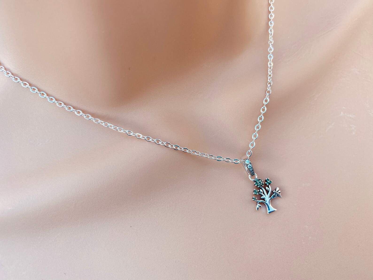 Palm Tree Necklace