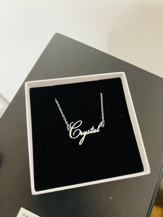 Signature Horizontal Pendant W/Chain - Signature Collection