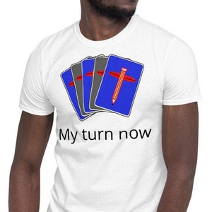 T-shirt graphique Gamers pour les amateurs de jeux de cartes et de société