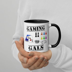 Gaming Gals Inner-Hued Kaffeetasse für Gamer Damen, die Brettspiele lieben