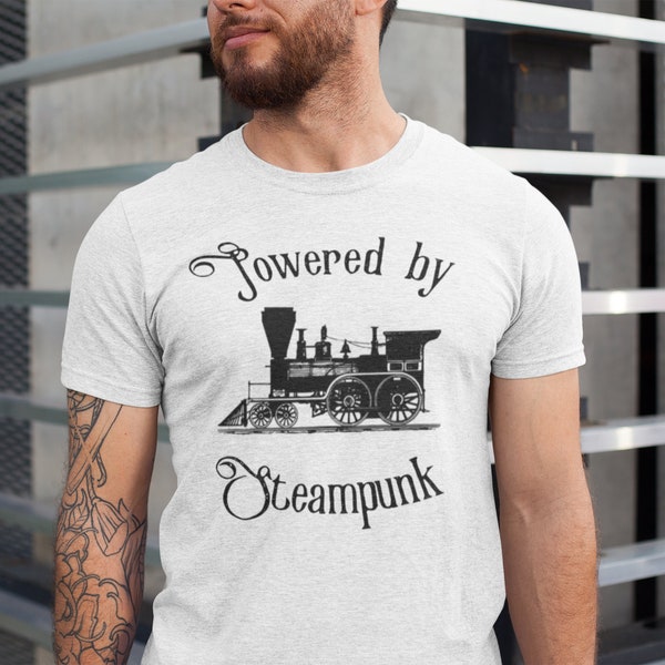 Powered by Steampunk T-Shirt