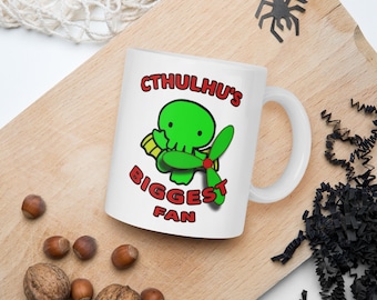 Cosmic Horror Grimdark Mythos Drinkware - Cthulhu's biggest fan
