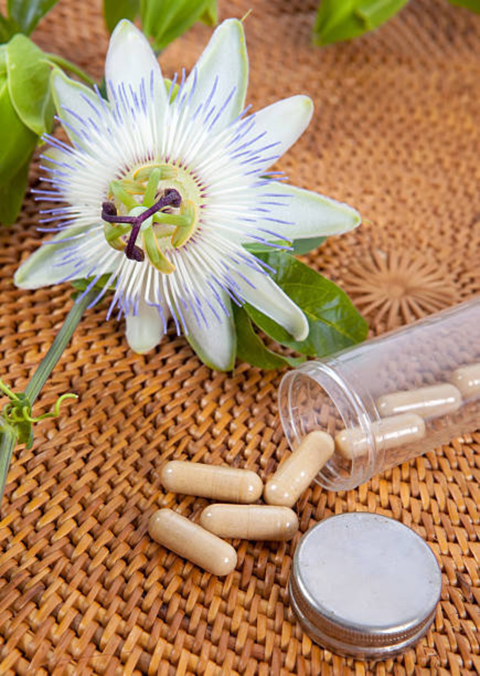Organic Passionflower Capsules Healing Passion flower Herb Etsy