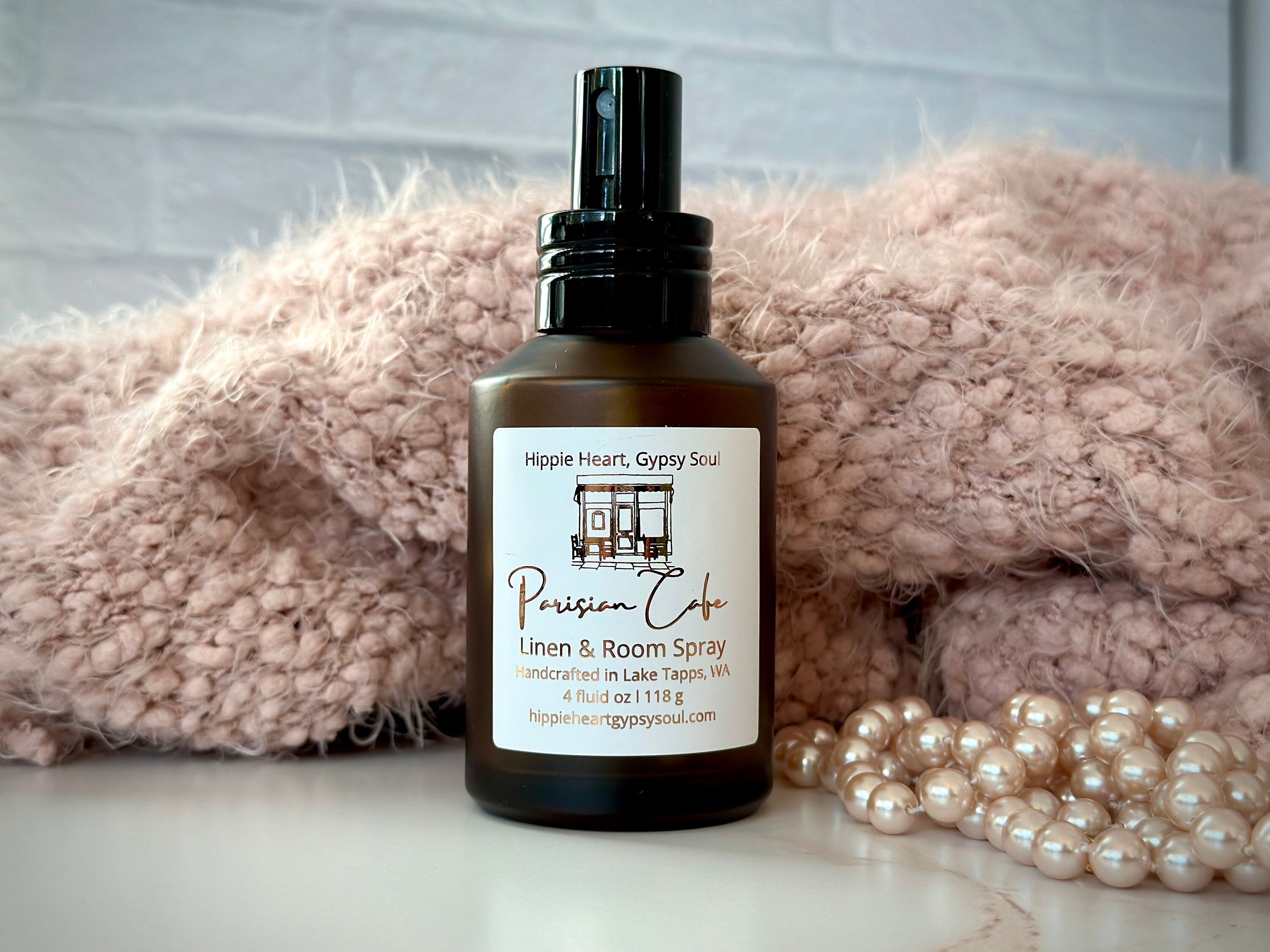 Parisian Cafe Luxury Room & Linen Spray Long Lasting Home Fragrance for