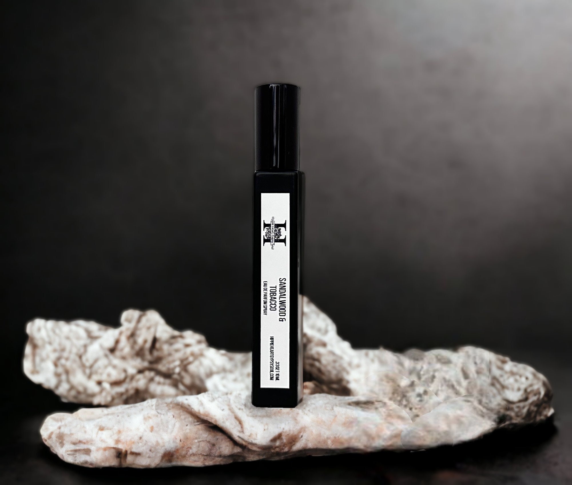 sandalwood and tobacco cologne Sandalwood Tobacco Perfume: Saffron Tonka, Matte Black Travel Spray