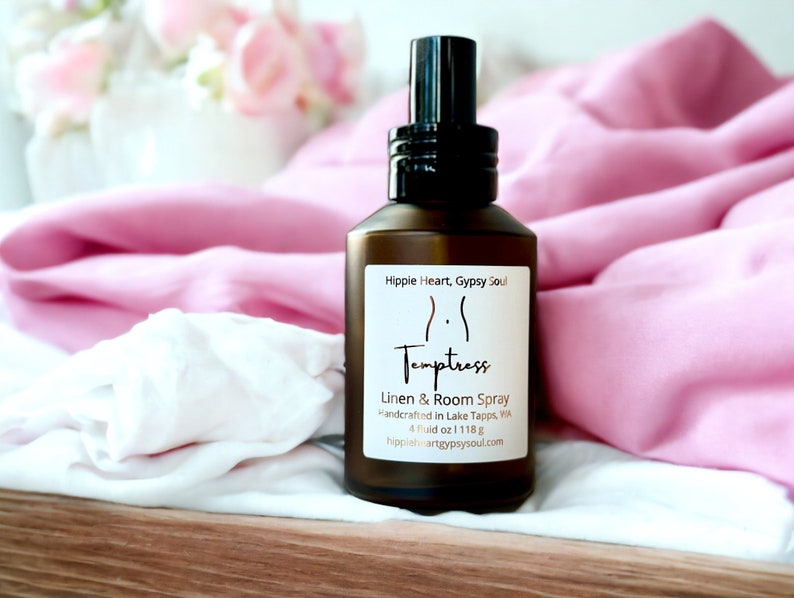 Temptress Luxury Room & Linen Spray Long Lasting Home Fragrance for