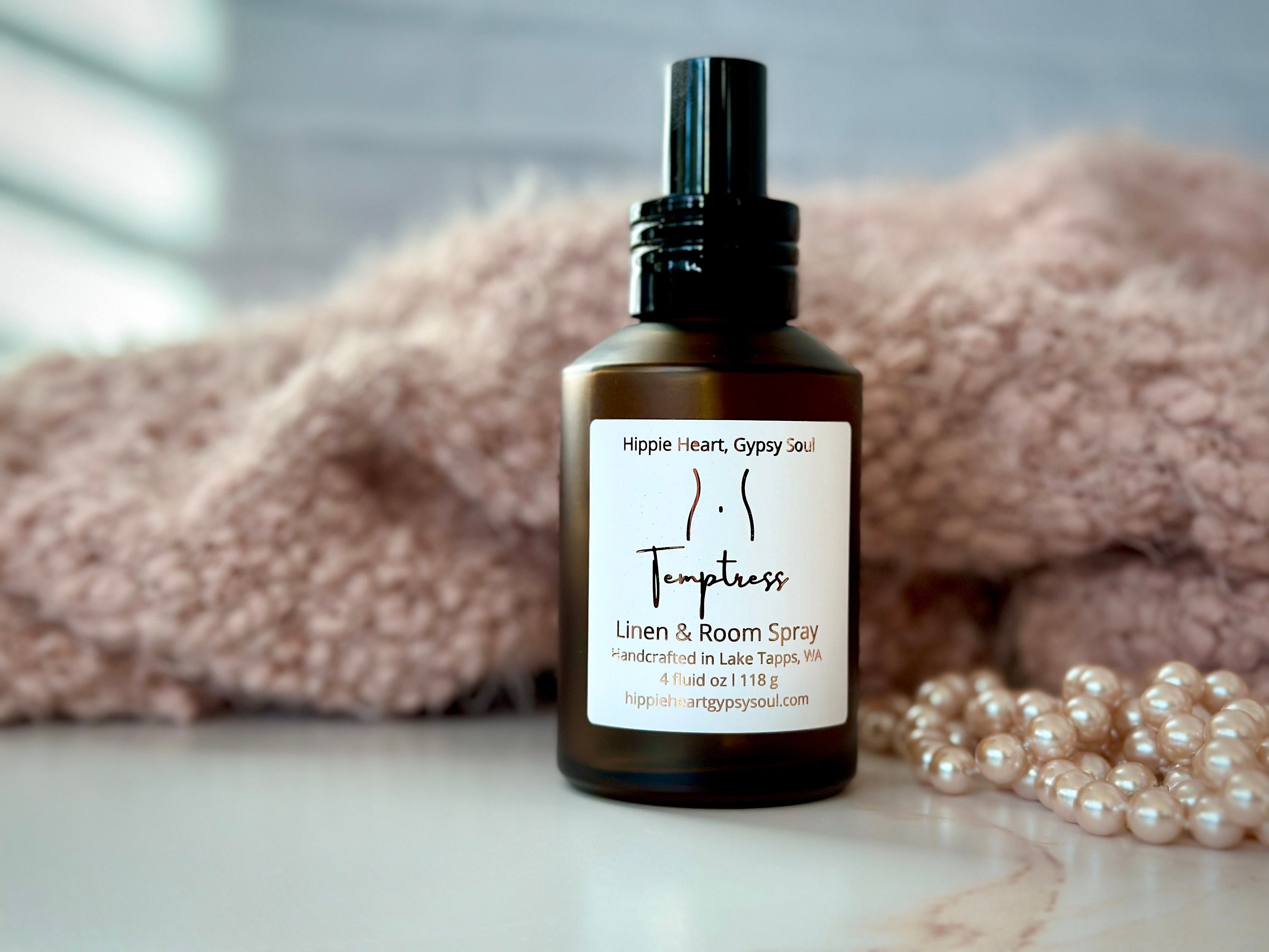 Temptress Luxury Room & Linen Spray Long Lasting Home Fragrance for