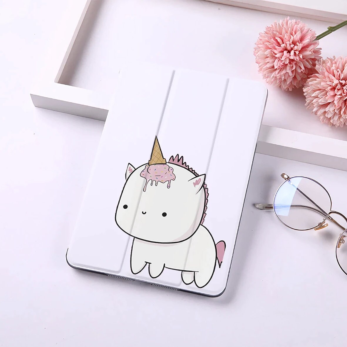 Cute Unicorn iPad Case Unicorn iPad Case Cute Animal iPad Etsy