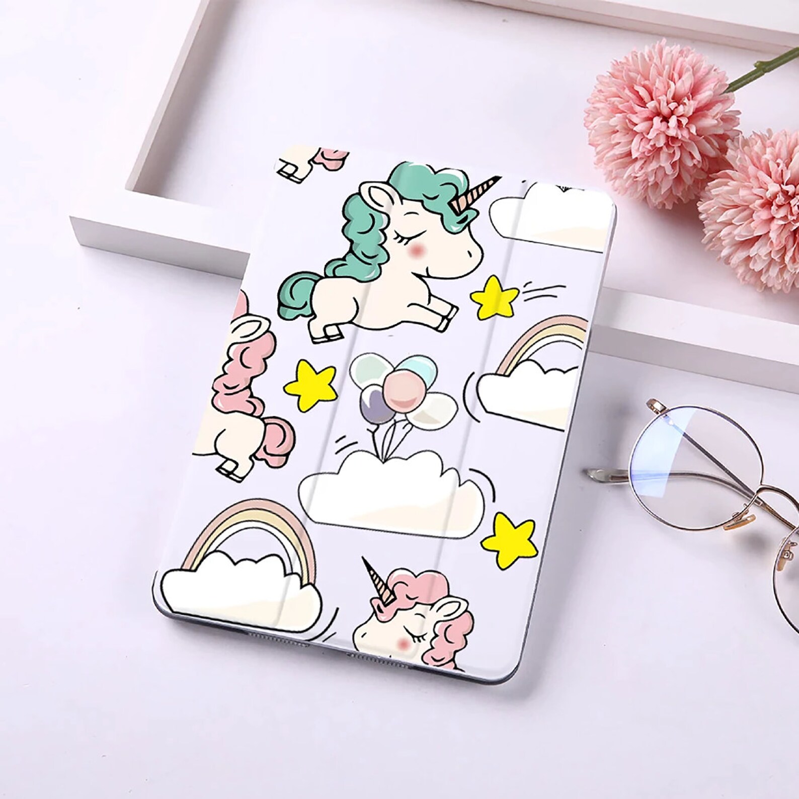 Cute Unicorn iPad Case Unicorn iPad Case Cute Animal iPad Etsy
