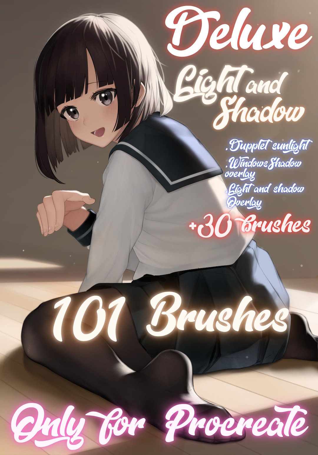 Deluxe Light & Shadow Brush Set for Procreate! - Etsy