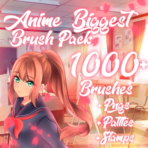 Anime Eyes Brush Pack for Procreate Etsy