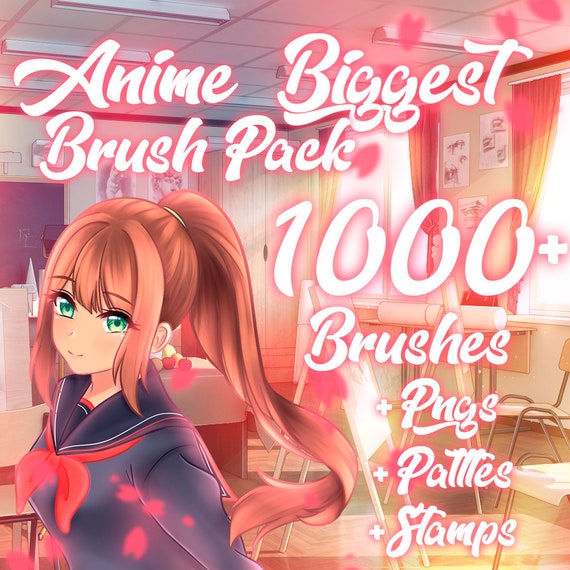 Free download Manga Anime Procreate Brush Kit - Procreate brushes