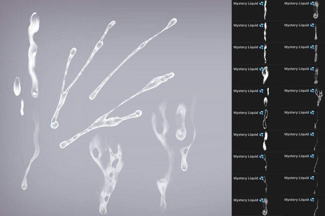 Milk Brushes for Procreate Etsy