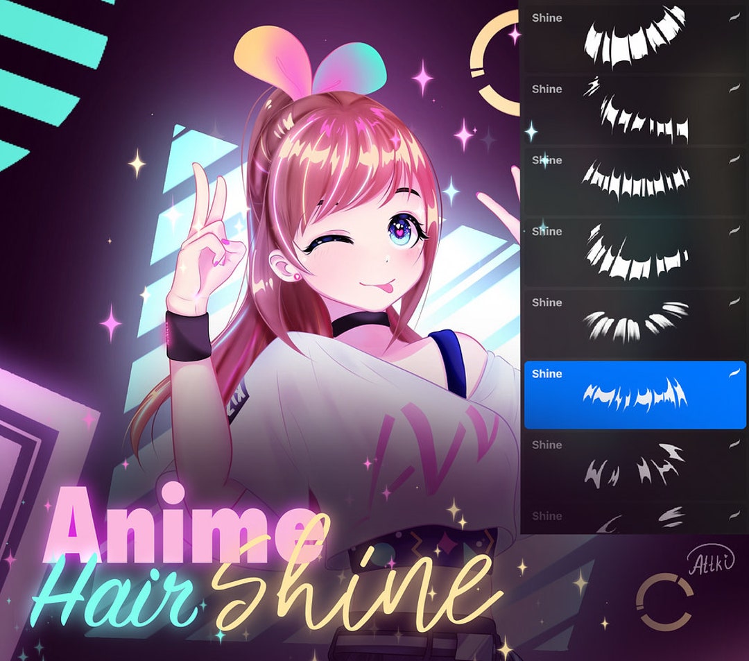 Anime Hair Brush Pack for Procreate - Etsy Australia Anime Hair Brush Pack for Procreate - Etsy Australia